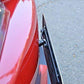 VXMOTOR for 2011-2016 BMW 5-Series Standard Bumper Models - Front Bumper Tow Hook License Plate Mount Relocator Bracket